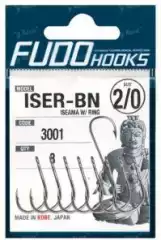 Крючки Fudo Iseama W/Ring 3001 BN №5 13шт