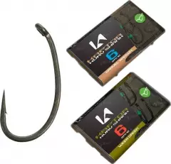 Крючки Korda Kaptor Kurv Shank №4 Weed KAP26