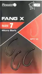 Крючки Nash Fang X Size 8