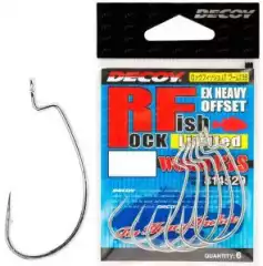 Крючки офсетные Decoy Worm 13S Rock Fish Limited №1/0 7шт