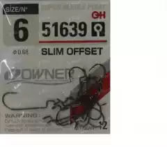 Крючки Owner 51639-06 Slim offset
