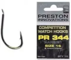 Крючки Preston Competition Hooks 344 Size 12