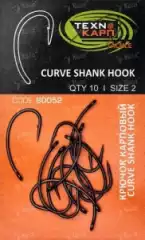 Крючки Технокарп Curve Shank Hook №2