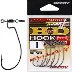 Крючок Decoy HD Hook Offset Worm 117 №2/0