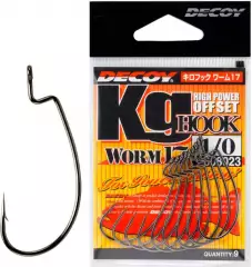 Крючок Decoy Kg High Power Offset Hook 17 №1/0