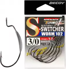 Крючок Decoy S-Switcher Worm 102 №3/0