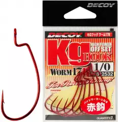 Крючок Decoy Worm 17R Kg Hook R №1/0