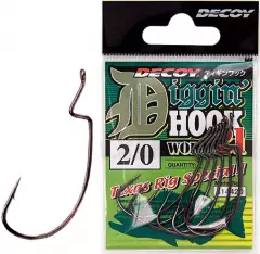 Крючок Decoy Worm 21 Digging Hook №4/0