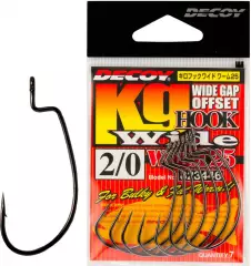 Крючок Decoy Worm 25 Kg High Power Hook Wide №4/0