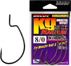 Крючок Decoy Worm 26 Kg Hook Magnum 8/0