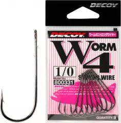 Крючок Decoy Worm 4 Strong Wire №2/0