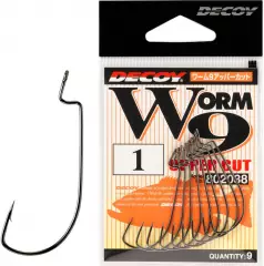 Крючок Decoy Worm 9 Upper Cut №3