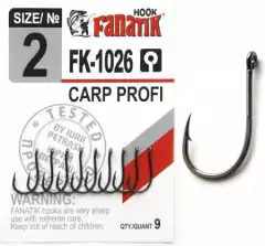 Крючок Fanatik FK-1026 Carp Profi №4