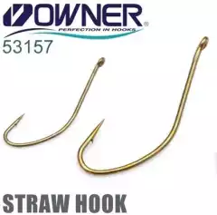 Крючок Owner 53157 Straw Hook №10 Bronze 14шт