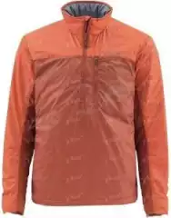 Куртка Simms Midstream Pul-Over Insulated Zip Neck Simms Orange 897AW-01-L