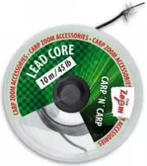 Ледкор Carp Zoom Lead core classic 45lb 10m коричневый CZ1458