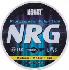 Леска Brain NRG 50m 0.074мм