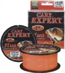 Леска Carp Expert Fluo Orang 300м 0.25мм