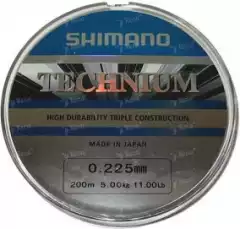 Леска Shimano Technium 200м 0.185мм