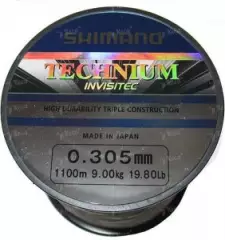 Леска Shimano Technium Invisitec 1530м 0.255мм