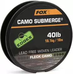 Лидкор без сердеченика Fox Submerge Camo 40lb - 10m