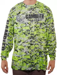 Лонгслив Gambler Long Sleeve Performance Shirt Digital Green L