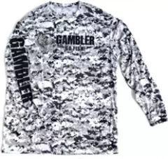 Лонгслив Gambler Long Sleeve Performance Shirt Digital Grey Camo Black XL