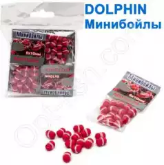 Минибойлы Dolphin 6х10 мм мотыль (10шт)