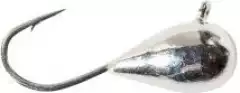 Мормышка Fishing ROI Капля с ушком 3.0мм 1103-S серебро