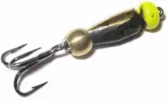 Мормышка Grifon Дьявол с шариком 3.0мм золото