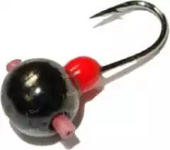Мормышка Riga шарик с кембриком 3мм черный 102030-04