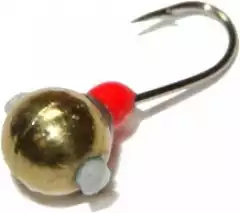 Мормышка Riga шарик с кембриком 4мм золото 102040-03