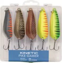 Набор Блесен Kinetic Pike Gamer 21g 5шт