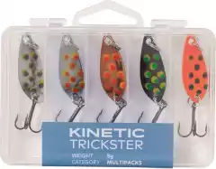 Набор Блесен Kinetic Trickster 9g 5шт