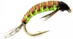 Нимфа Woven Polish Nymph Brown-Olive CN14-12