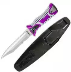 Нож для дайвинга Grand Way SS-35 фиолетовый