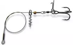 Оснастка для силикона Gurza Stinger Pike Rig ST36 BC №1/0 черный