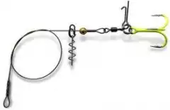 Оснастка для силикона Gurza Stinger Pike Rig ST36 BC №2 желтый