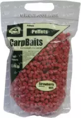 Пелетс пылящий CarpBaits Клубника 1.5кг