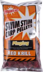 Пеллетс Dynamite Baits Swim Stim Pinging Pellets 13mm Red Krill 900g