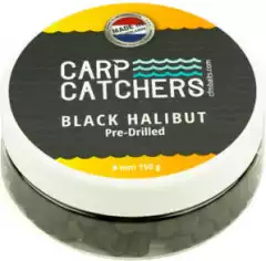Пеллетс насадочный Carp Catchers Black Halibut Hook Pre-Drilled 8mm 150g