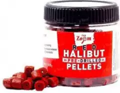 Пеллетс насадочный Carp Zoom Pre-Drilled Pellets 8мм Red Halibut CZ2354