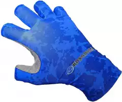 Перчатки Kosadaka ICE SILK SUNBLOCK защита UV синие 