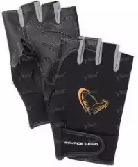 Перчатки Savage Gear Neoprene Half Finger Black XL