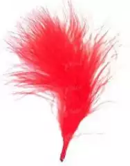 Перья марабу Strike Marabou Feathers - Red (красные)
