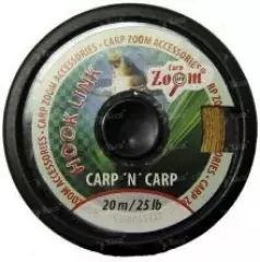 Поводковый материал Carp Zoom Hook Link Mudi brown 20m 25lb CZ1519