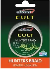 Поводковый материал Climax Cult Hunters Braid Weed 25lbs 20m