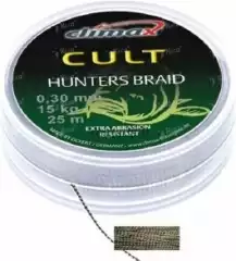 Поводковый материал Cult Hunters Braid camou 0.30мм 30lb