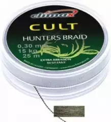 Поводковый материал Cult Hunters Braid camou 0.45мм 45lb