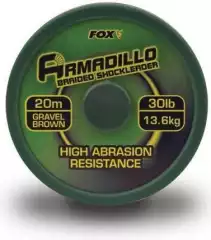 Поводковый материал Fox Armadillo 45lb Brown 20m